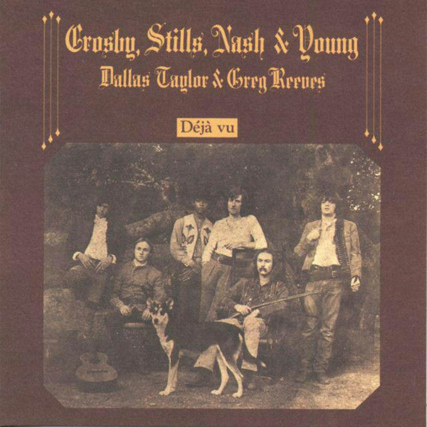 Crosby, Stills, Nash & Young DEJA VU Vinyl Record - Gatefold Sleeve, 180 Gram Pressing