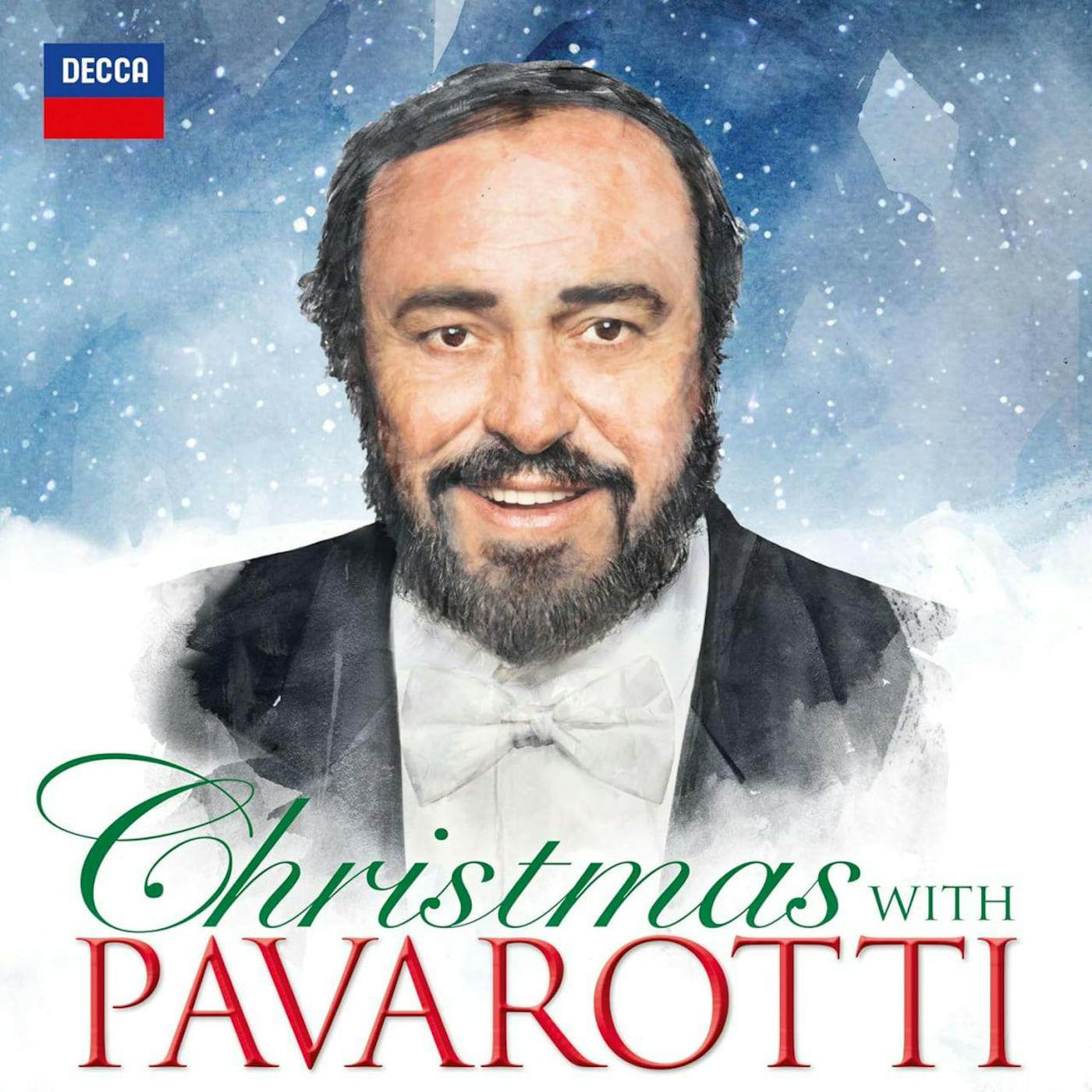 Christmas With Luciano Pavarotti (Blue) Vinyl Record