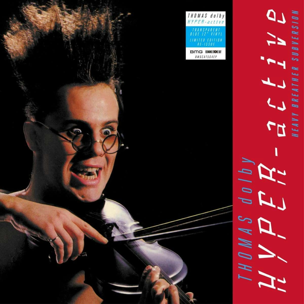 Thomas Dolby Hyperactive Vinyl Record Image
