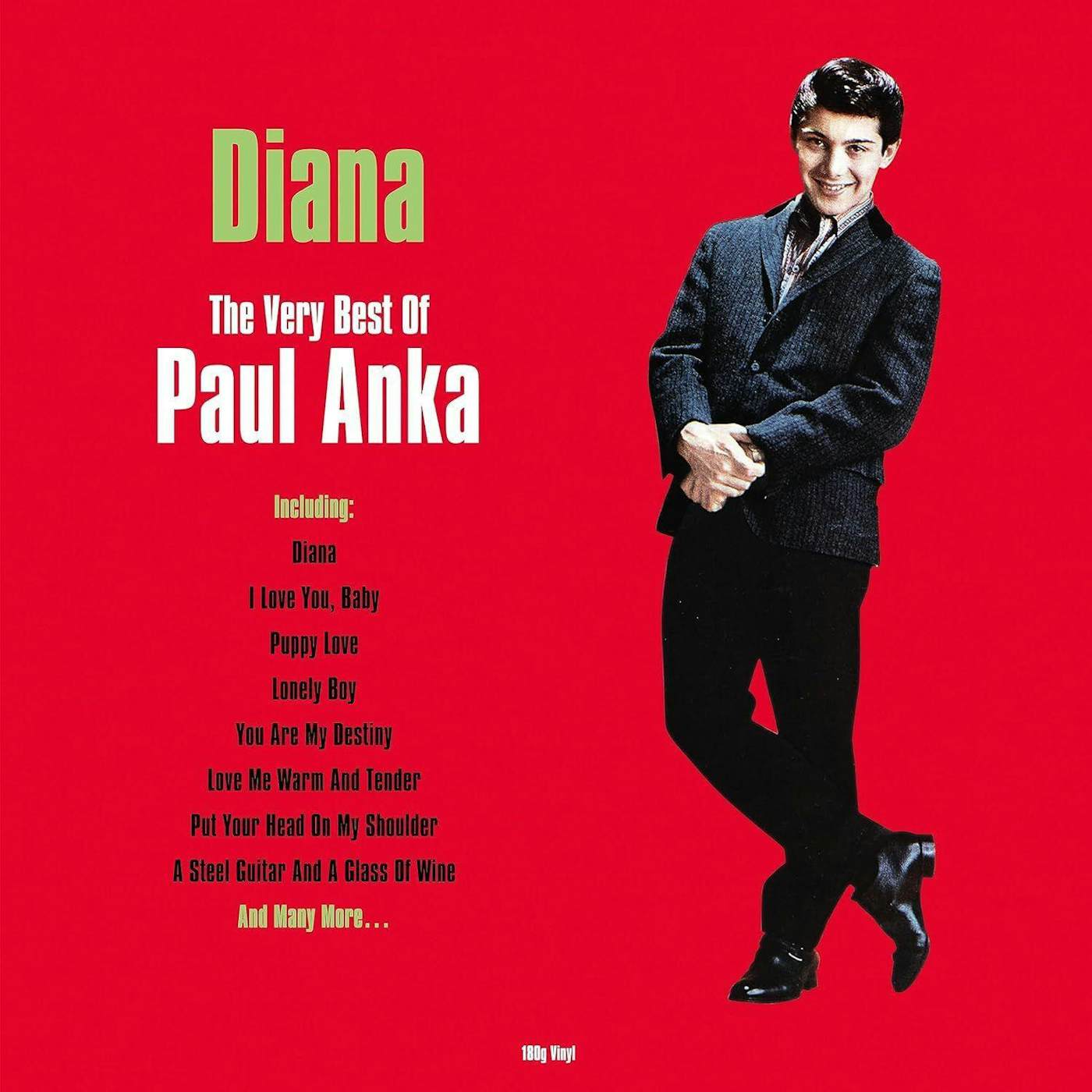 Diana: The Very Best Of Paul Anka Vinyl Record