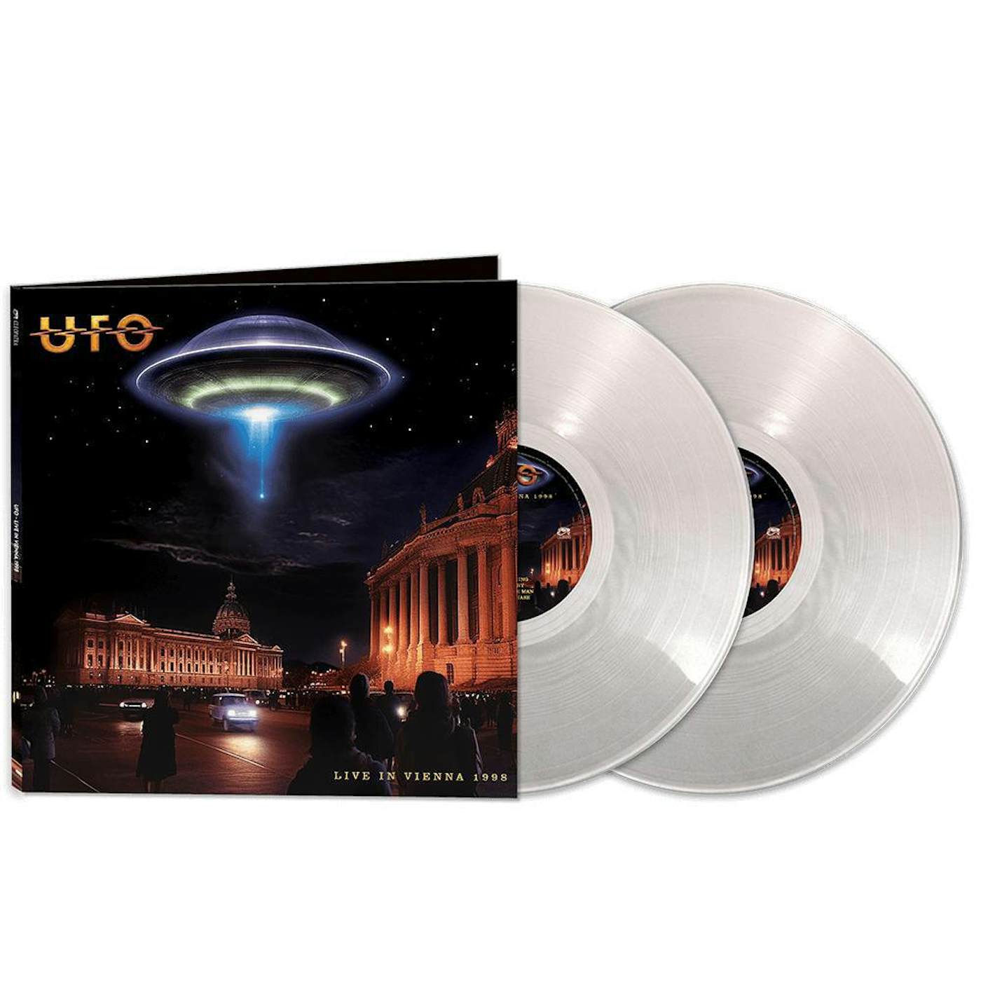 UFO Live In Vienna 1998 - Silver Vinyl Record