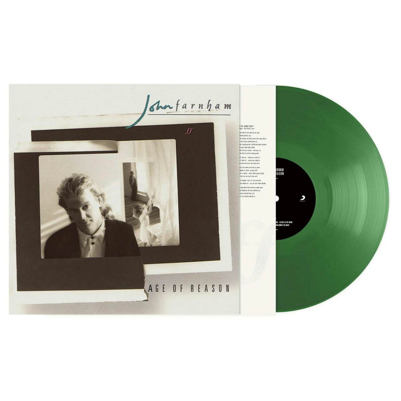 John Farnham Age Of Reason (35th Anniversary/Opaque Green) Vinyl Record