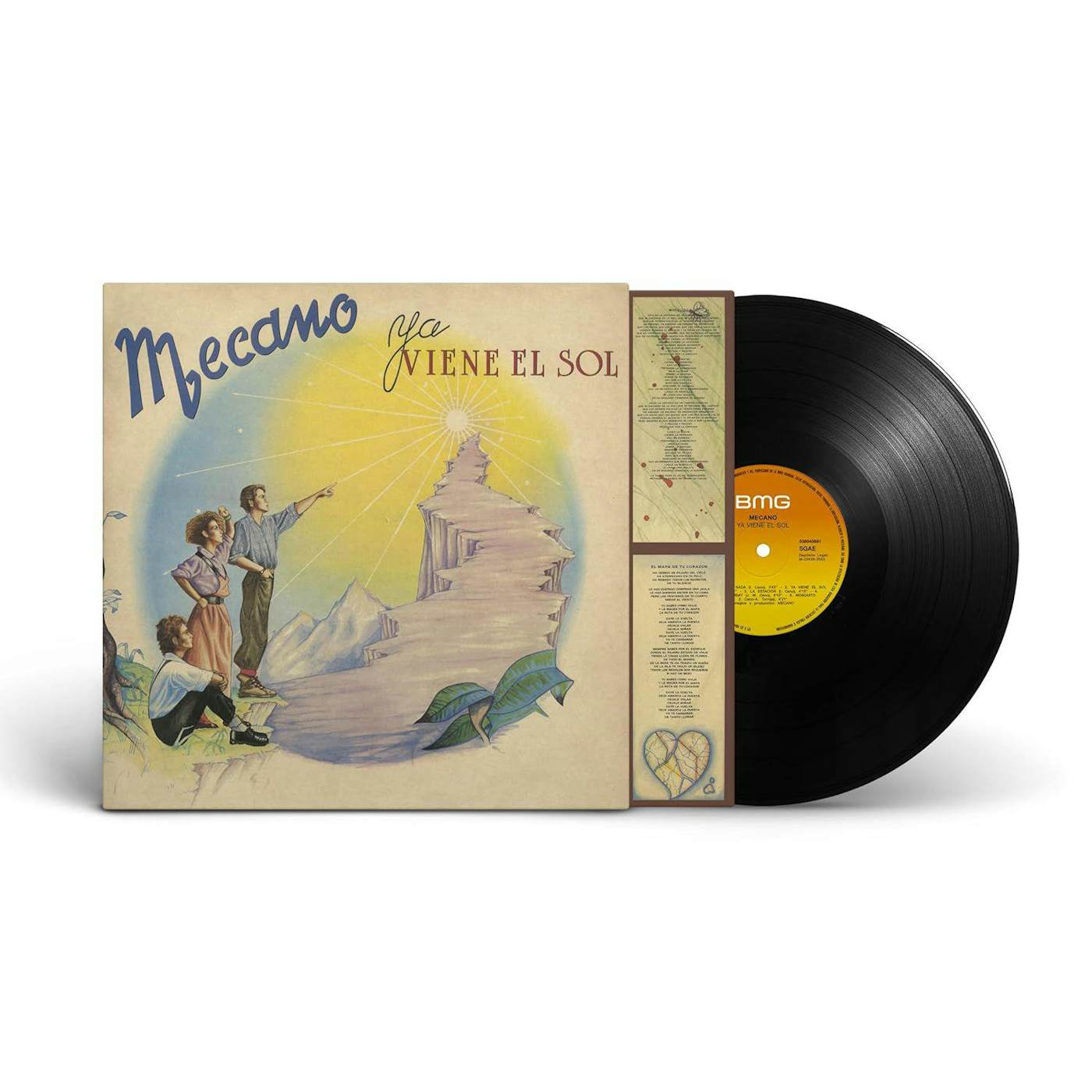 Mecano Ya Comes El Sol 1984 CBS Spain Edition - LP Vinyl 12  VG/VG