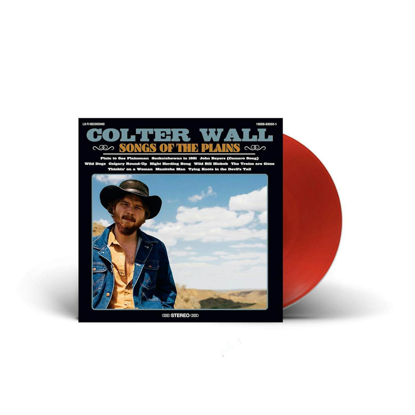 Colter Wall Songs Of The Plains (Red) Vinyl Record