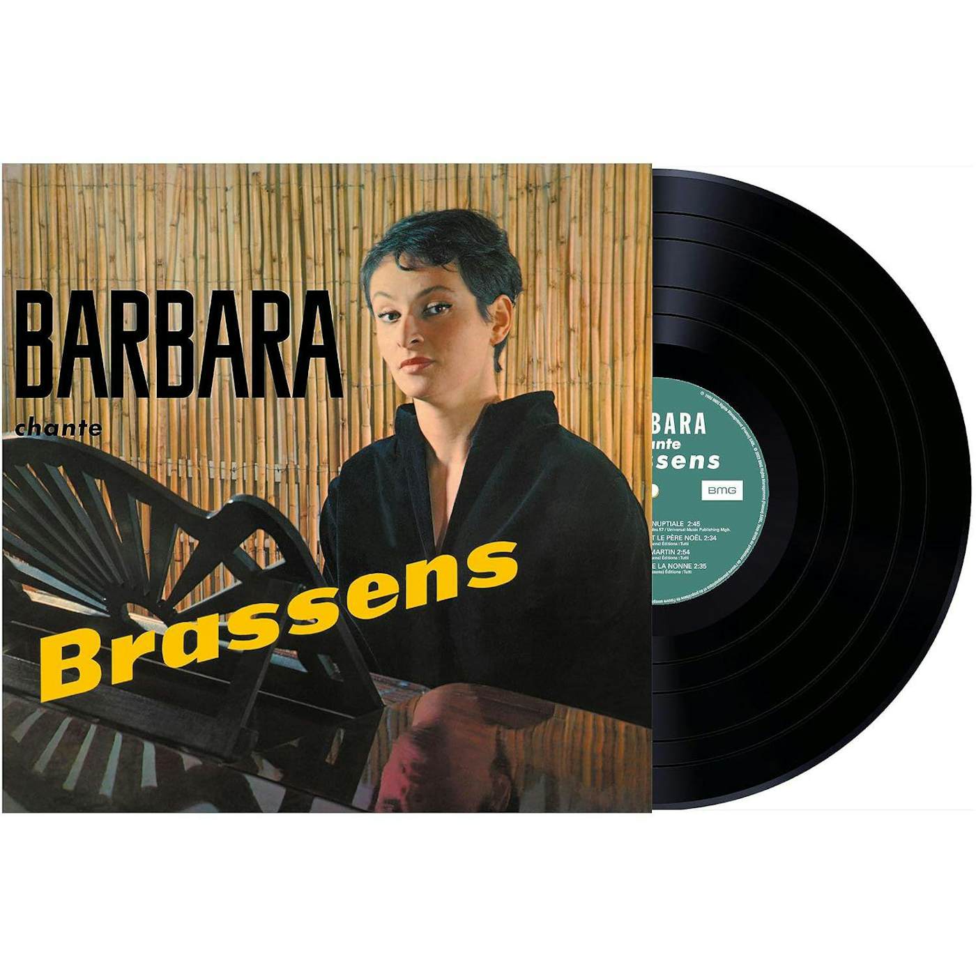 BARBARA CHANTE BRASSENS Vinyl Record