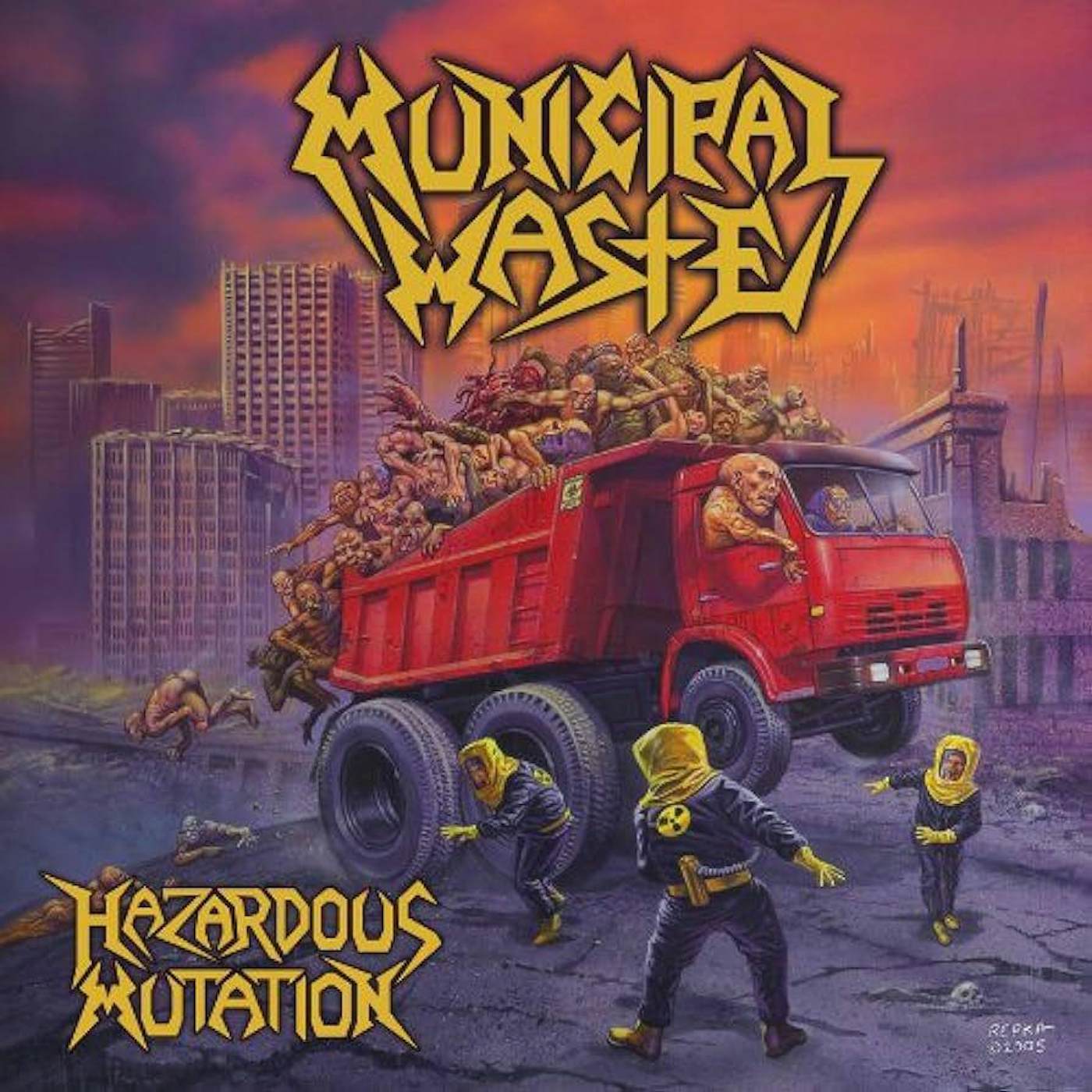 Municipal Waste Hazardous Mutation Vinyl Record