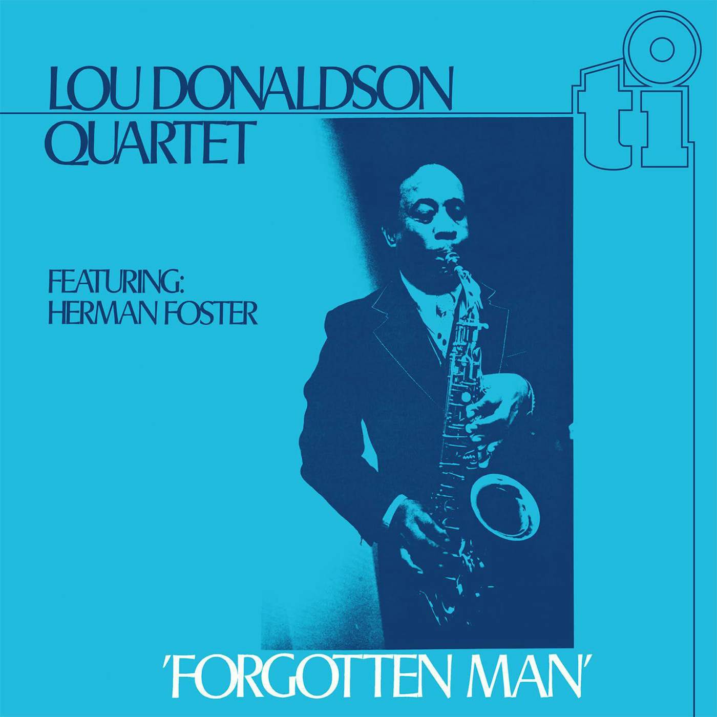 Lou Donaldson Forgotten Man (Limited/Translucent Blue) Vinyl Record