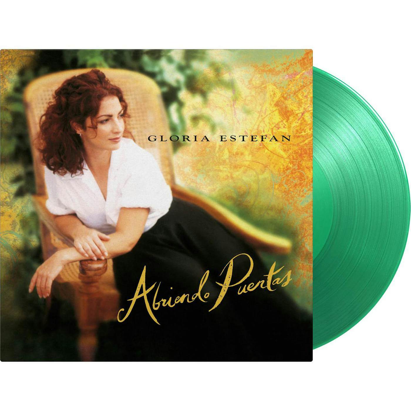 Gloria Estefan Abriendo Puertas (Green) Vinyl Record