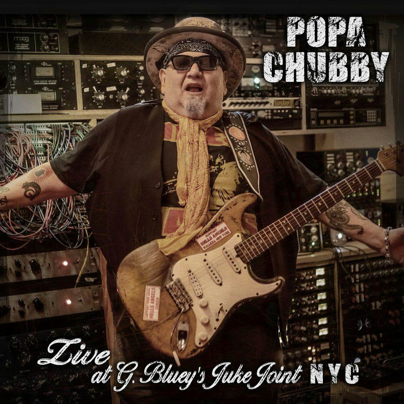 Popa Chubby LIVE AT G. BLUEY'S JUKE JOINT N.Y.C. Vinyl Record
