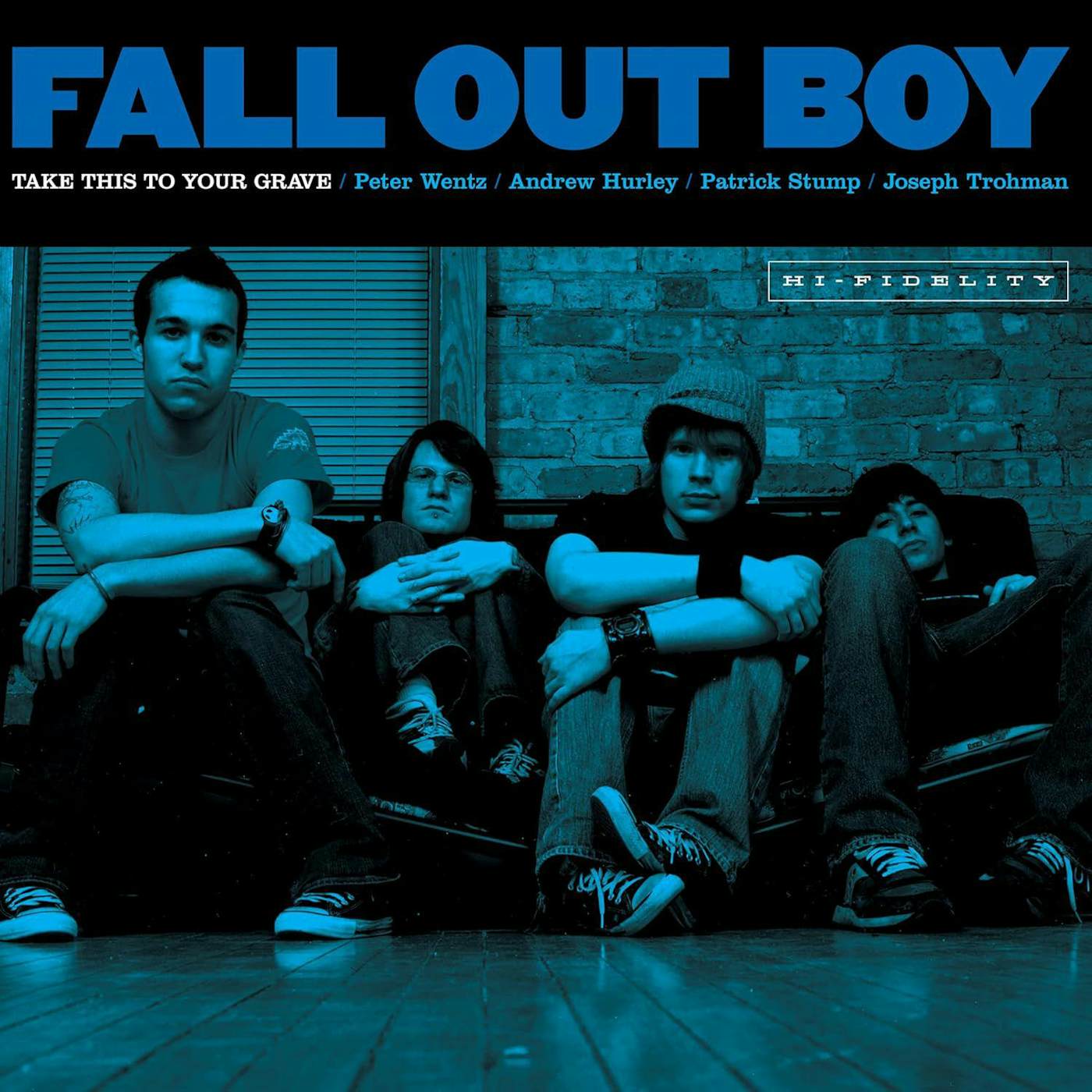 Fall Out Boy Take This To Your Grave (20th Anniversary/Blue Jay) Vinyl Record