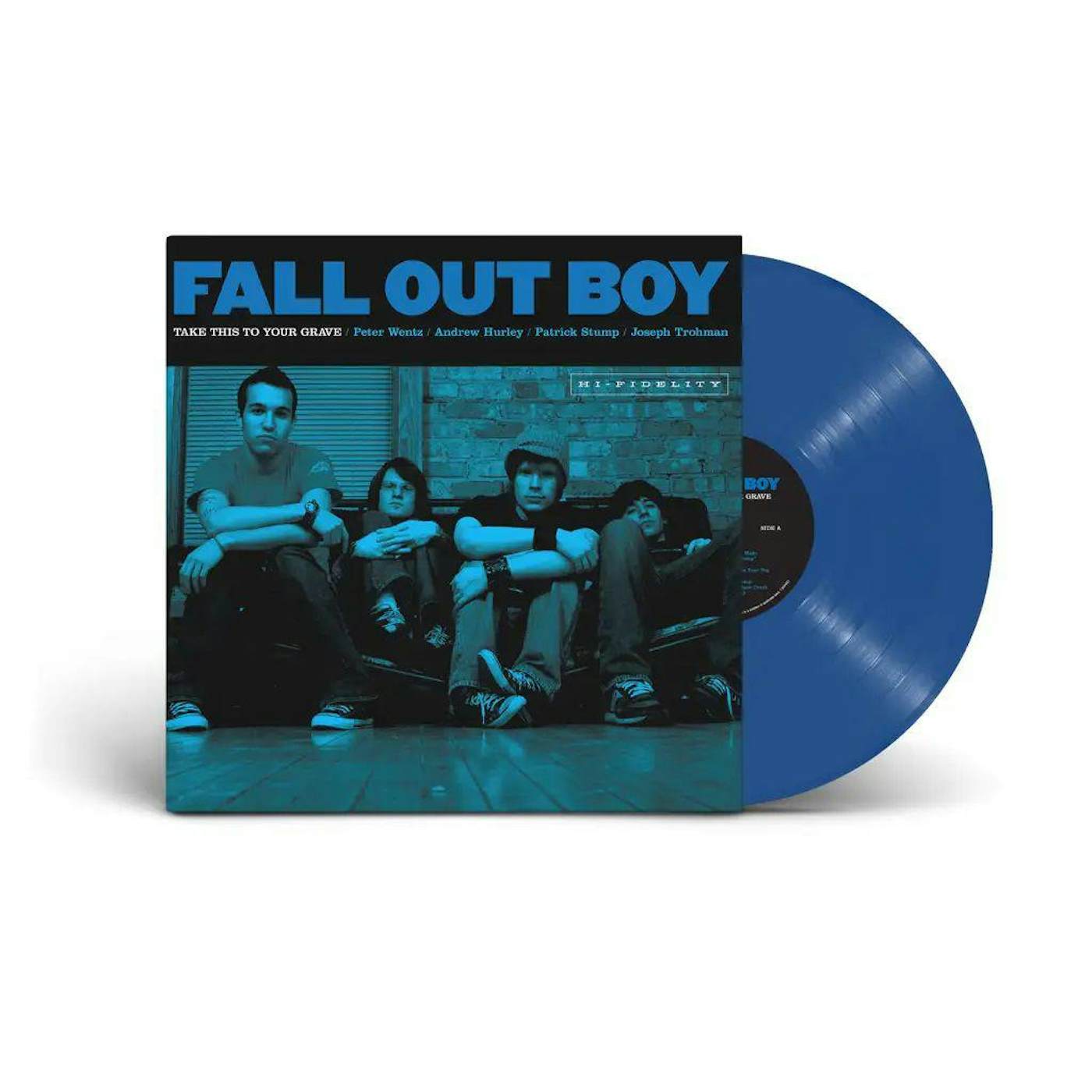 Fall Out Boy Take This To Your Grave (20th Anniversary/Blue Jay) Vinyl Record