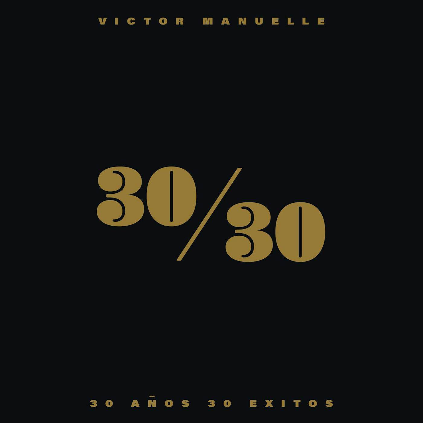 Victor Manuelle 30/30 (4LP/Gold) Vinyl Record