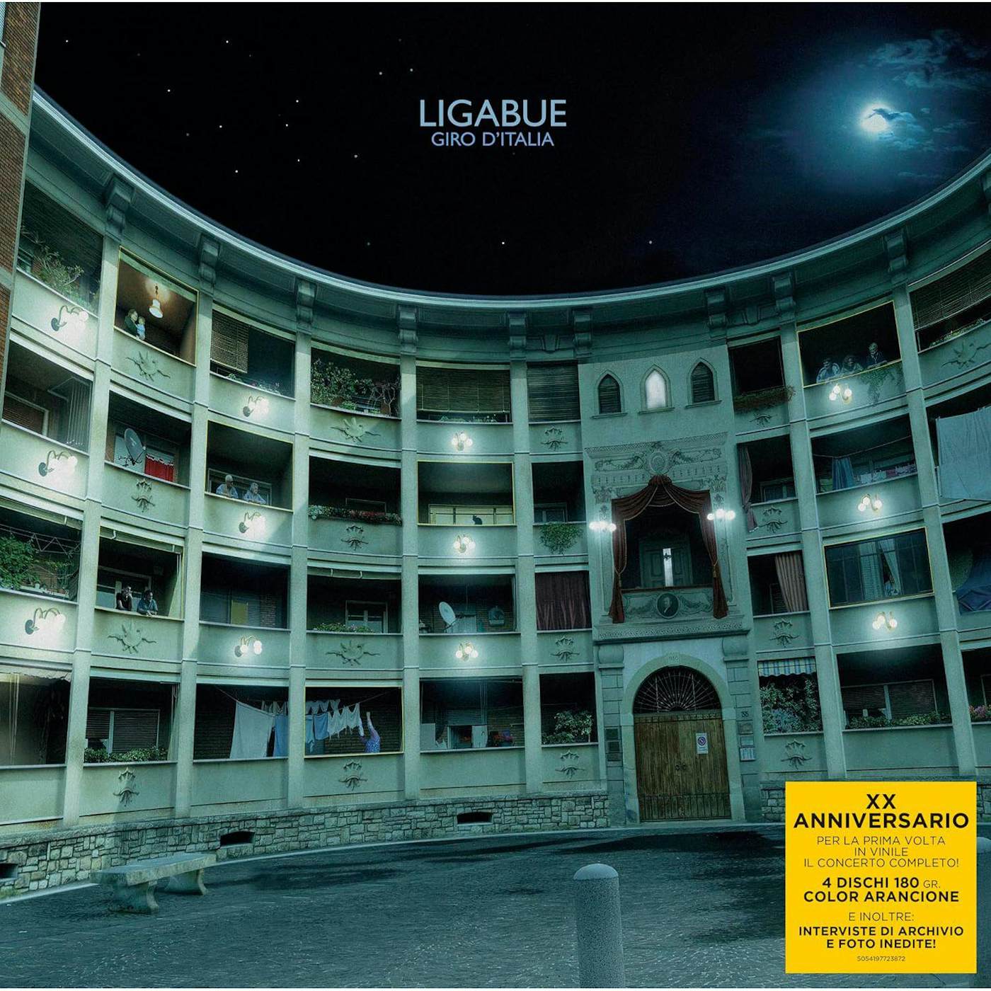 Ligabue Giro D'italia (Semi Acustico) (4LP/Oversize Item Split) Vinyl Record