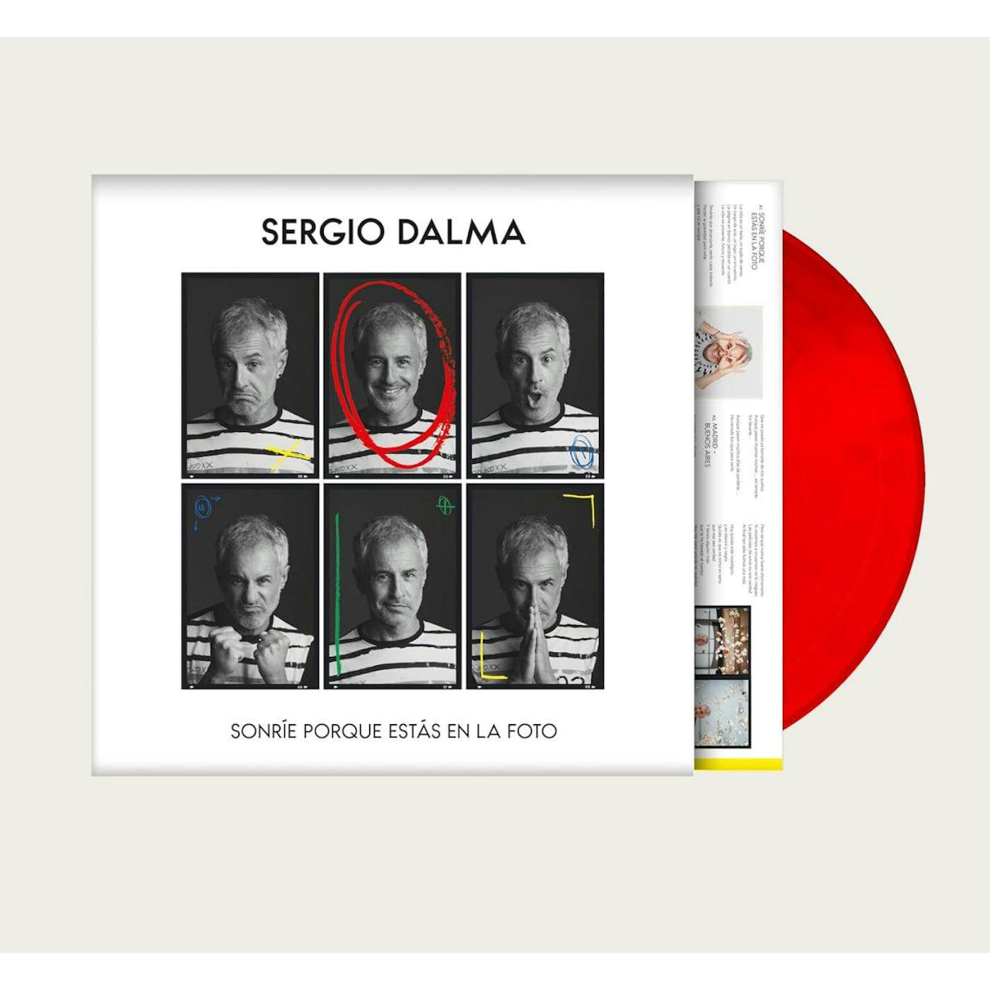 Sergio Dalma Sonrie Porque Estas En La Foto (Red) Vinyl Record