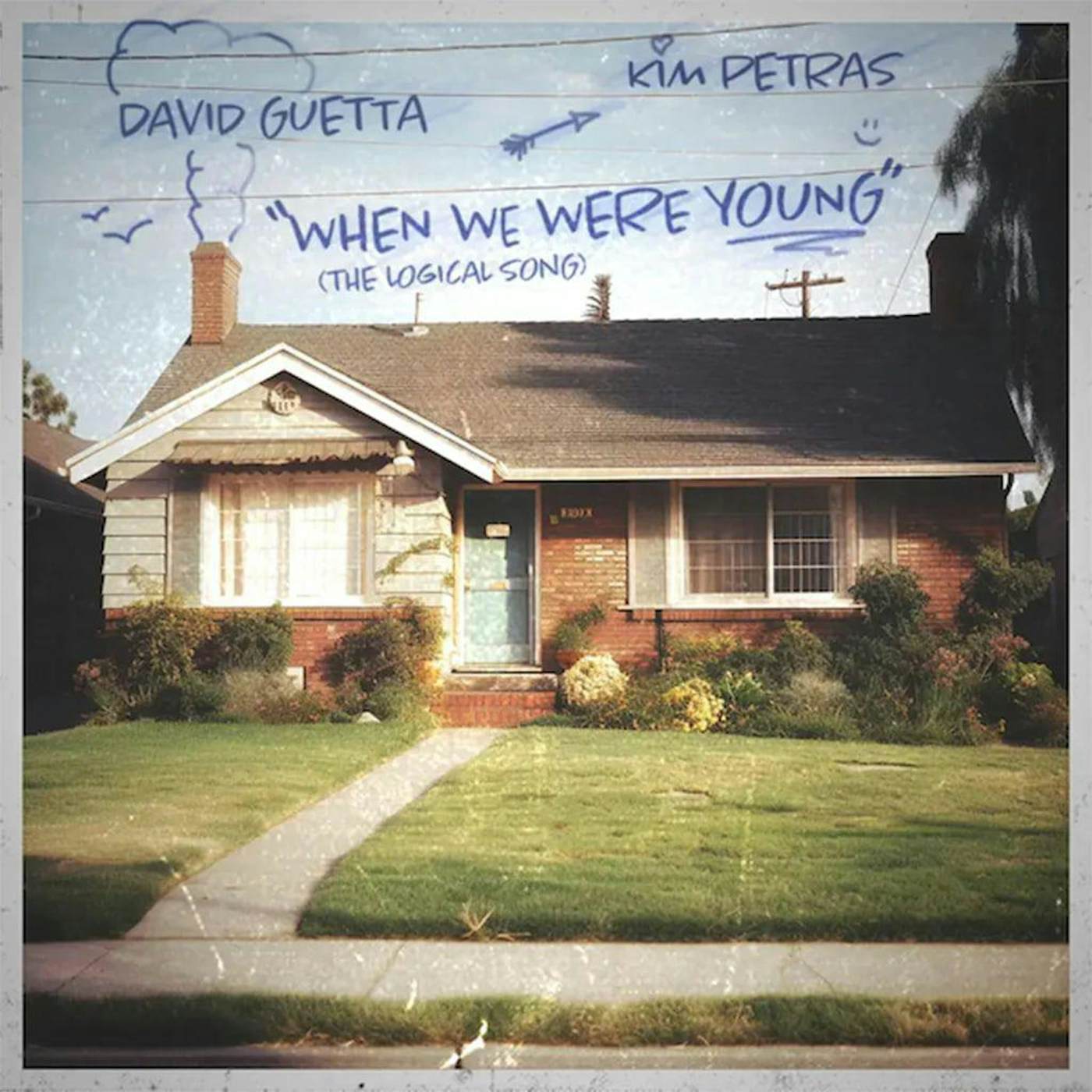 David Guetta I'm Good / Baby Don't Hurt Me (Blue) Vinyl Record