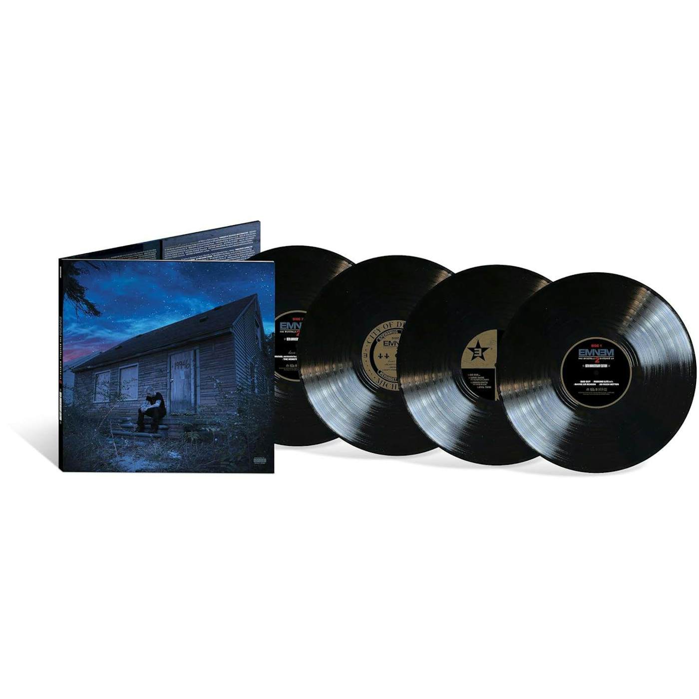 Eminem Marshall Mathers LP2 (10th Anniversary Edition/Explicit/Deluxe/180g/Expanded/4LP) Vinyl Record