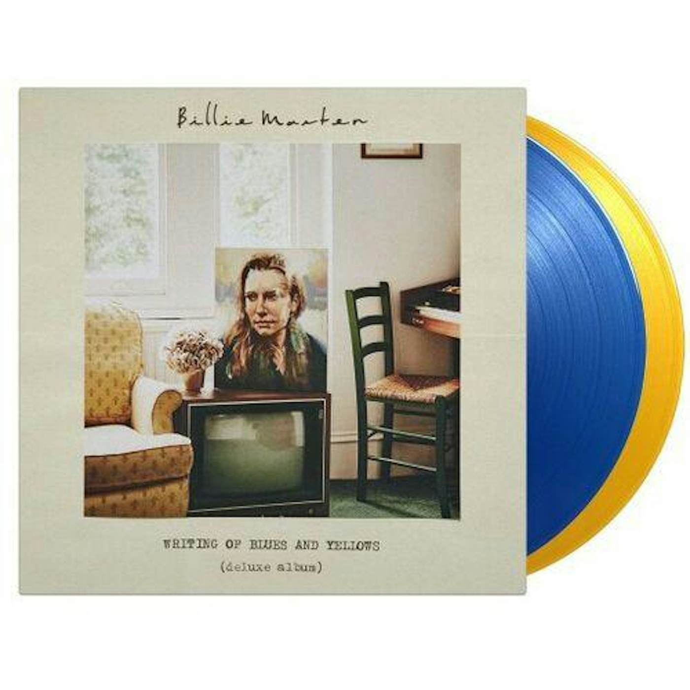 Billie Marten Writing Of Blues & Yellows (Limited Deluxe/180g/2LP/Translucent Blue and Translucent Yellow) Vinyl Record