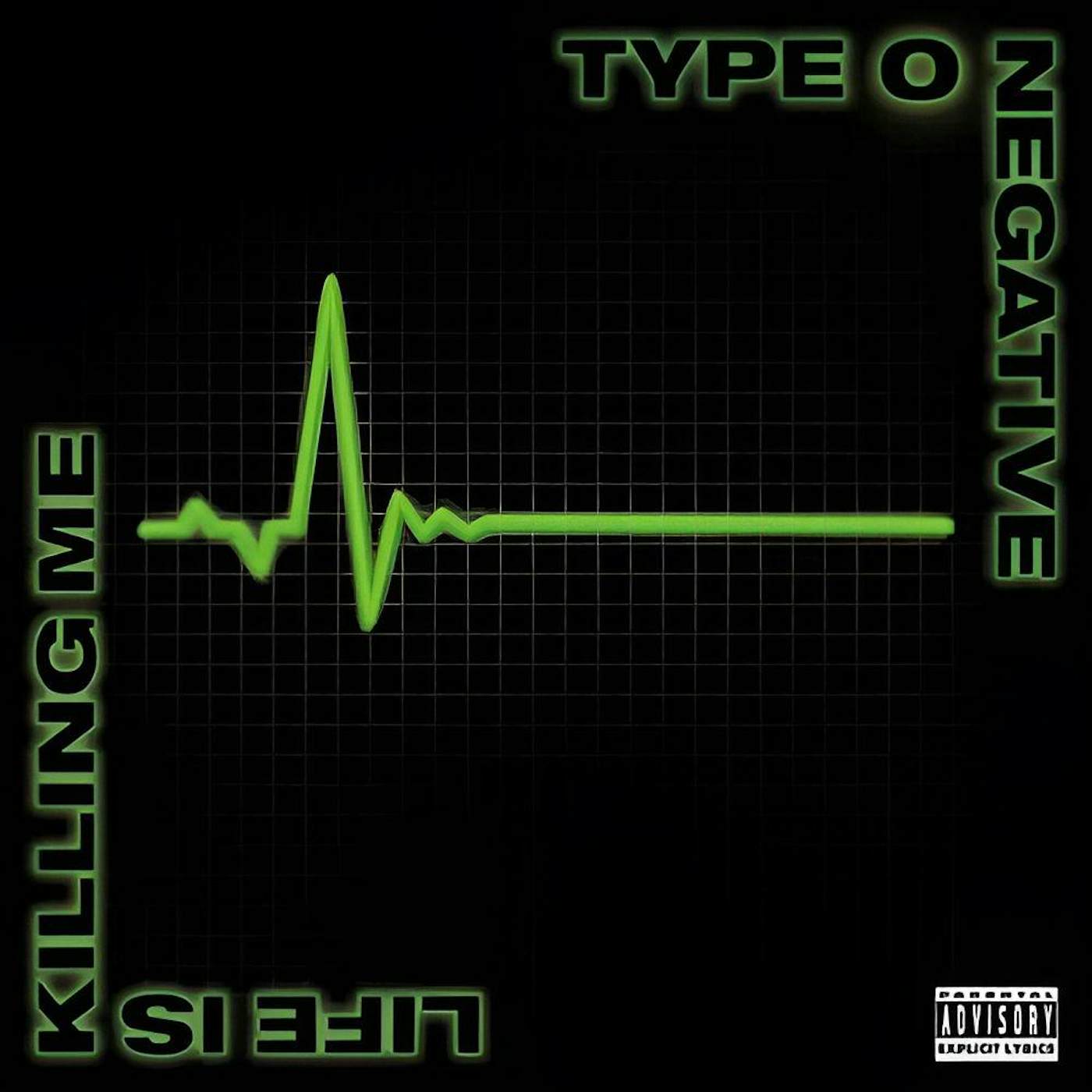 Type O Negative Life Is Killing Me 20th Anniversary Edition (Limited Edition 3LP/Green with Black) Vinyl Record