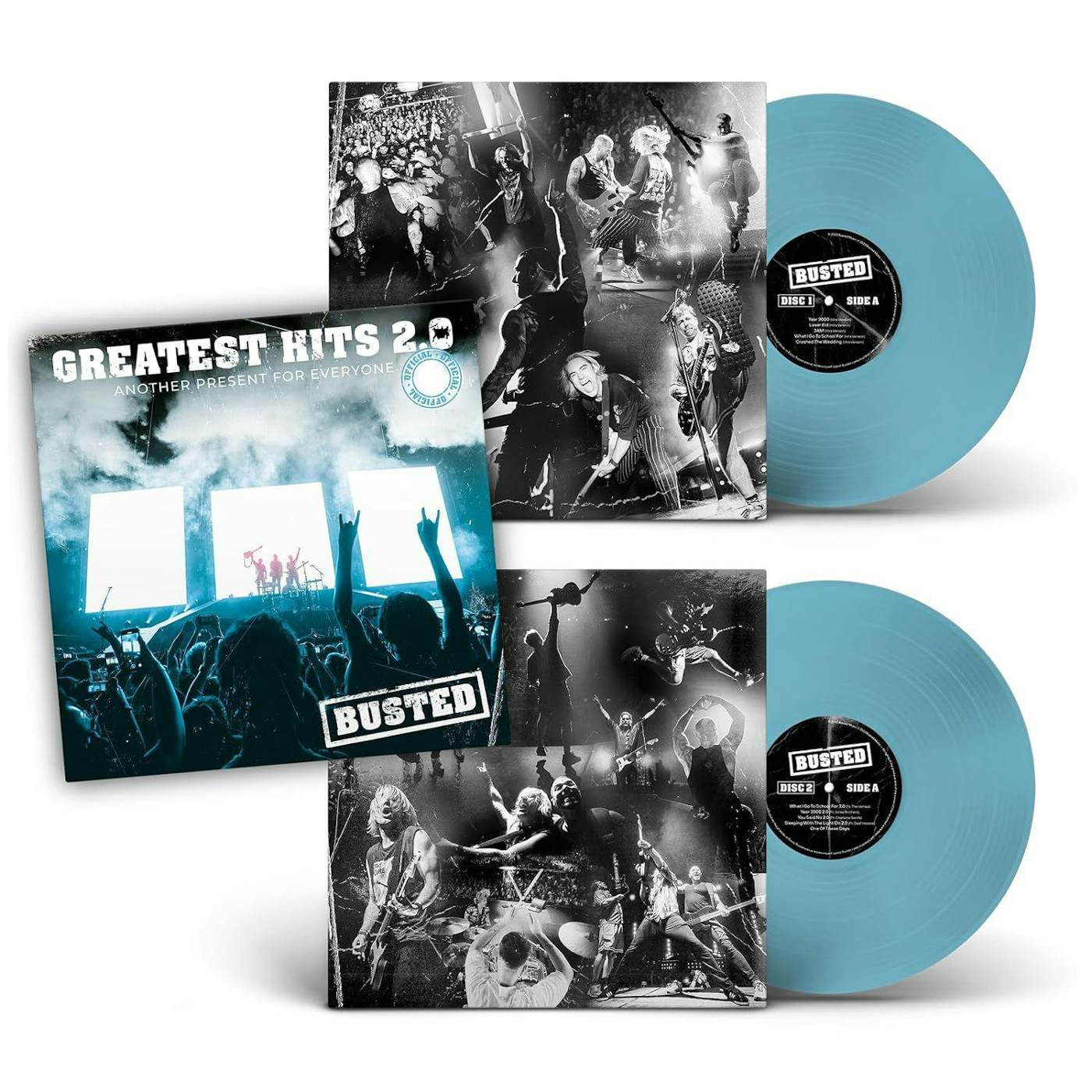Busted Greatest Hits 2.0 (Another Present For Everyone) (2LP/Colored) Vinyl Record