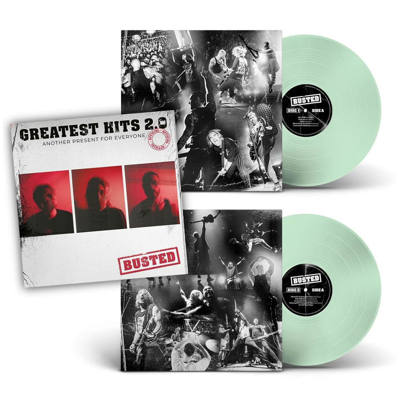 Busted Greatest Hits 2.0 (Another Present For Everyone) Vinyl Record