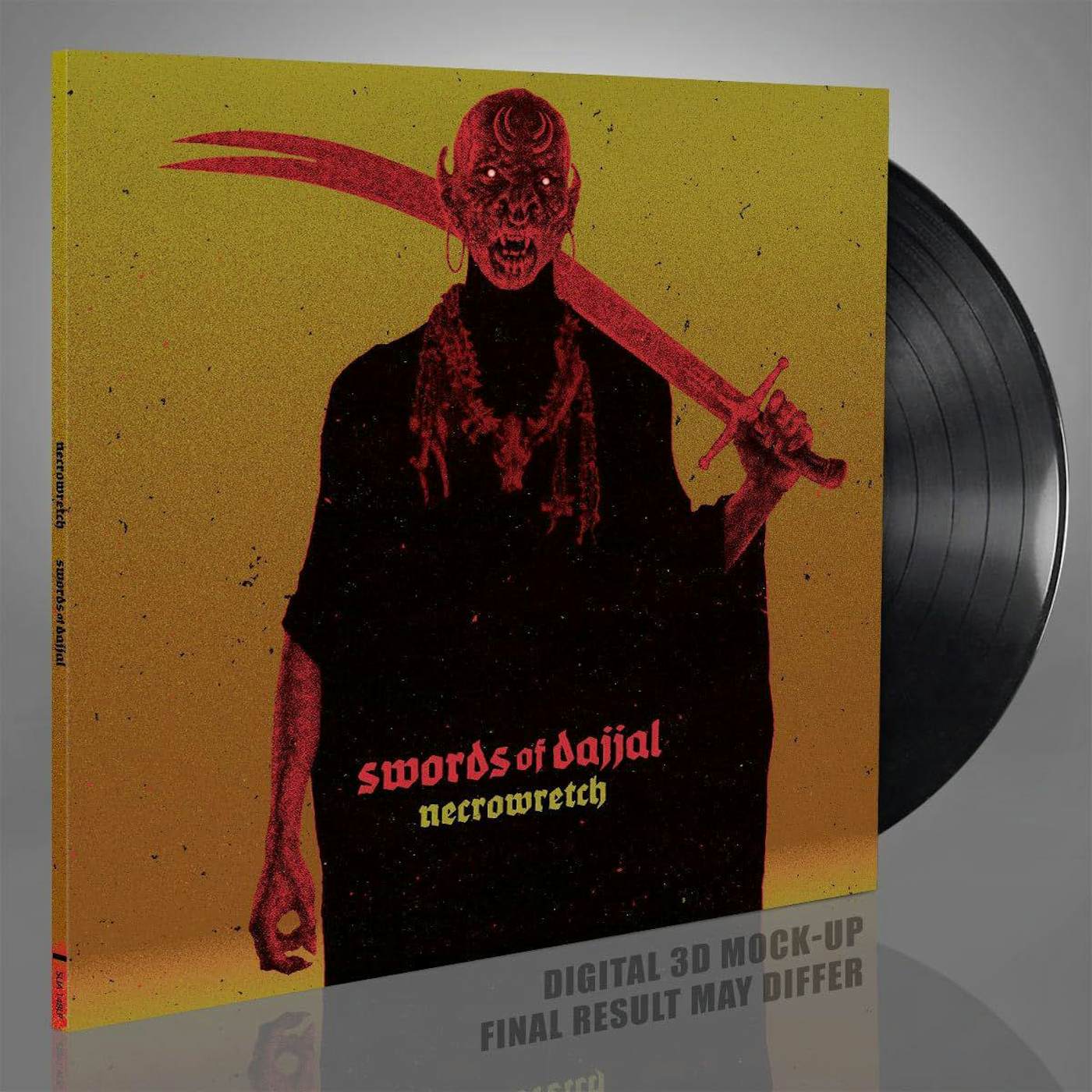 Necrowretch SWORDS OF DAJJAL Vinyl Record