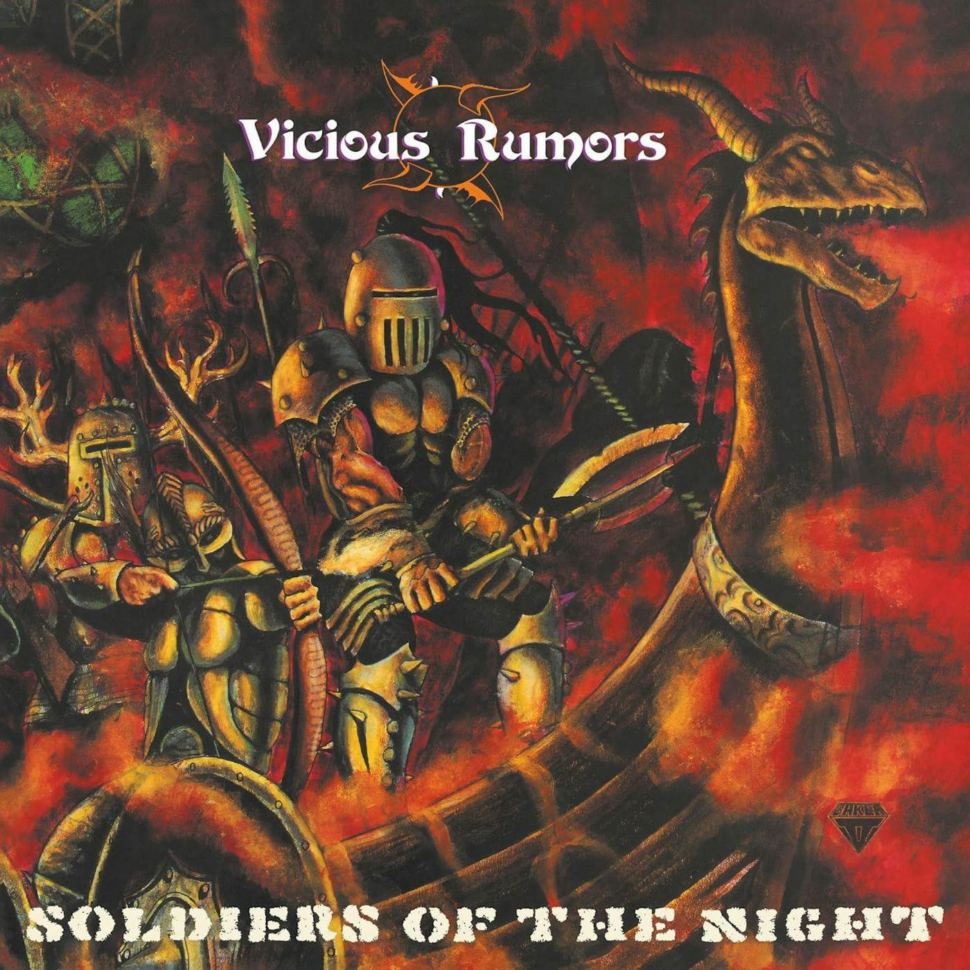 Vicious Rumors Soldiers Of The Night Vinyl Record
