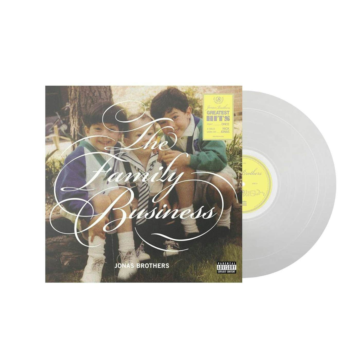 Jonas Brothers Family Business (2LP/Clear) Vinyl Record