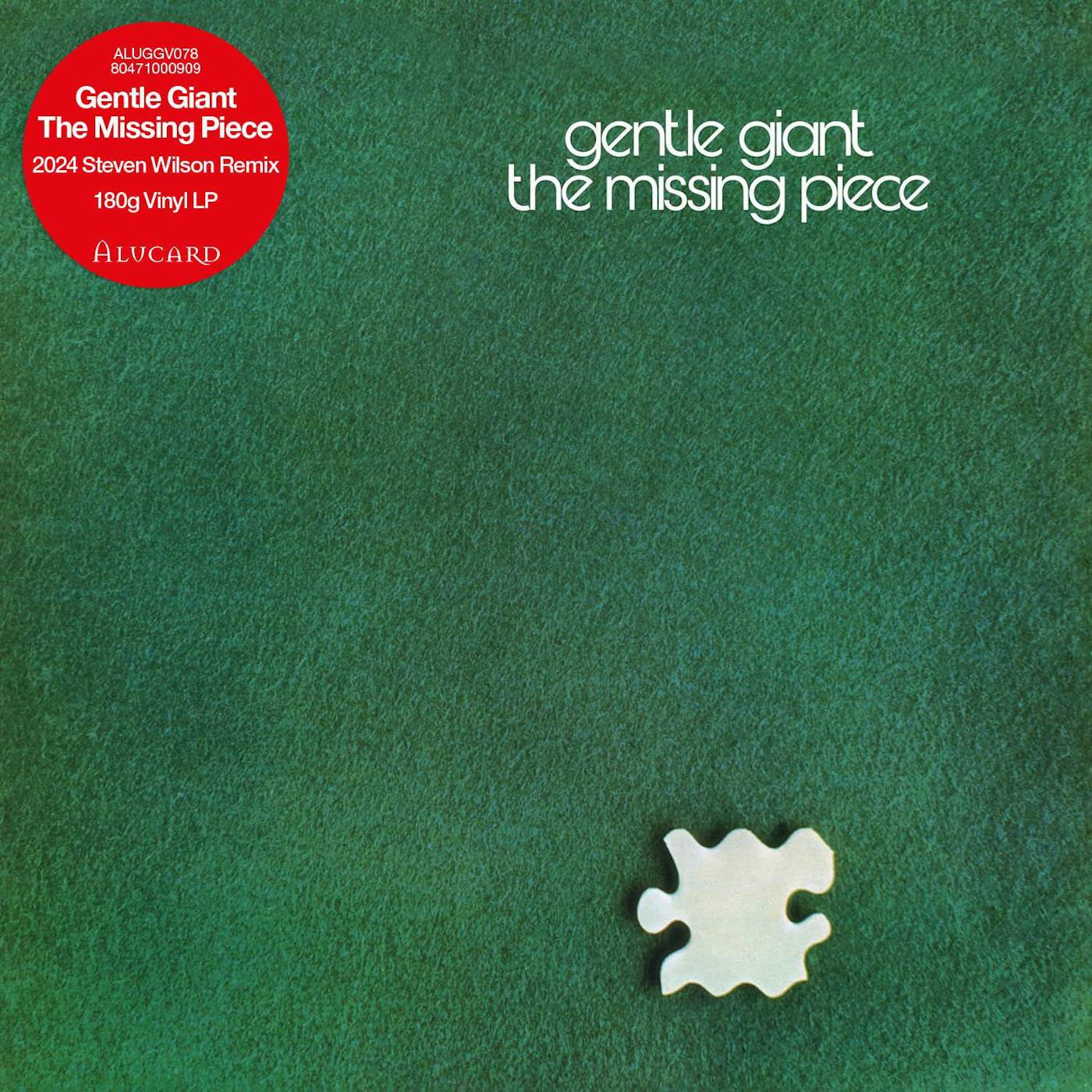 Gentle Giant Missing Piece - Steven Wilson Remix (180 Gram) Vinyl Record