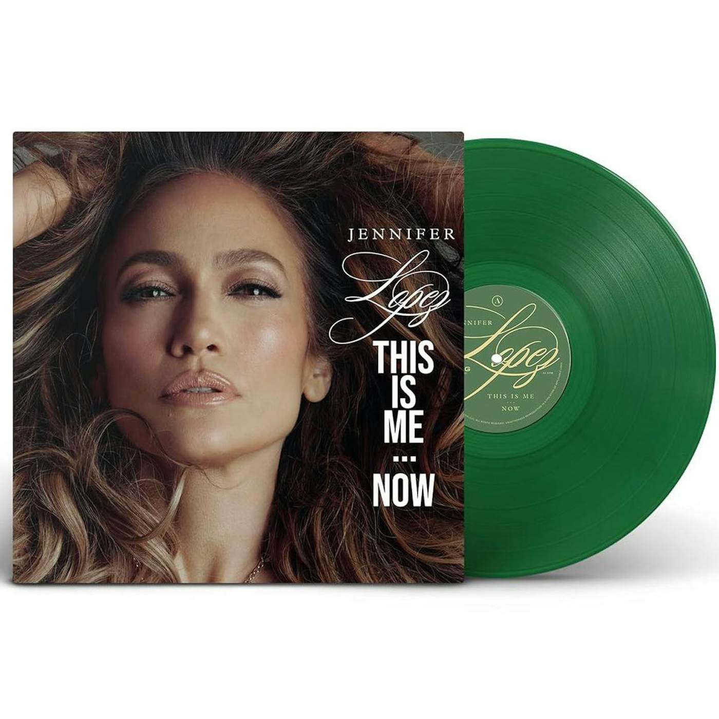 Jennifer Lopez This Is Me...Now (Green) Vinyl Record