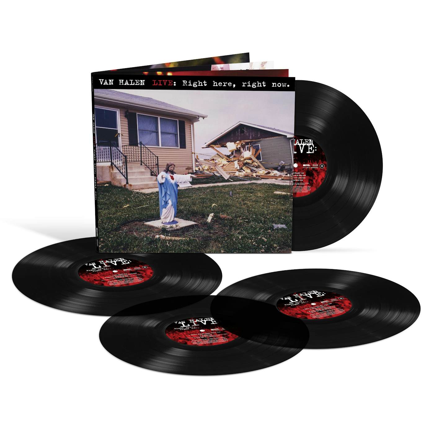 Van Halen Live: Right Here, Right Now (180G/4LP/Box Set) Vinyl Record