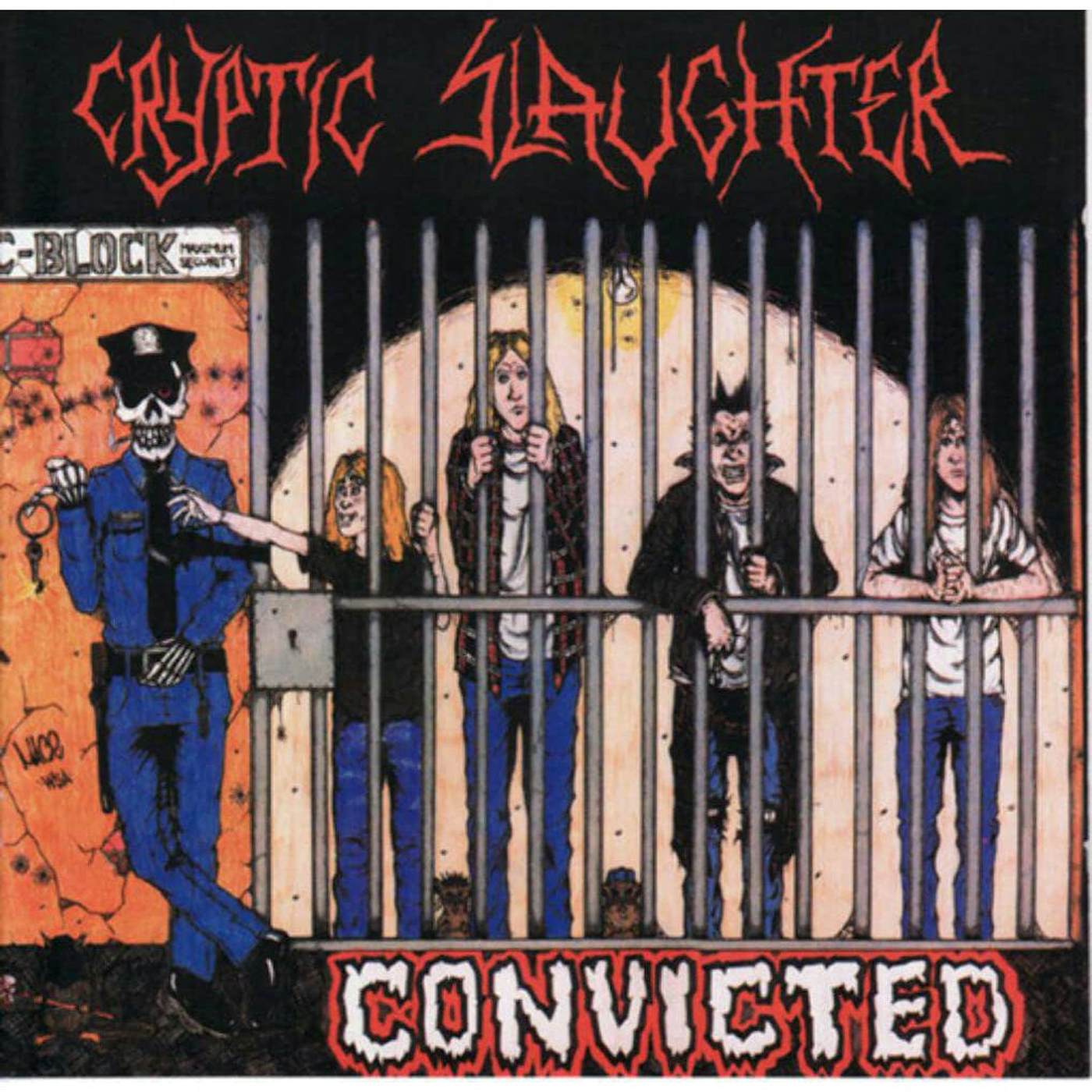 Cryptic Slaughter Convicted Vinyl Record