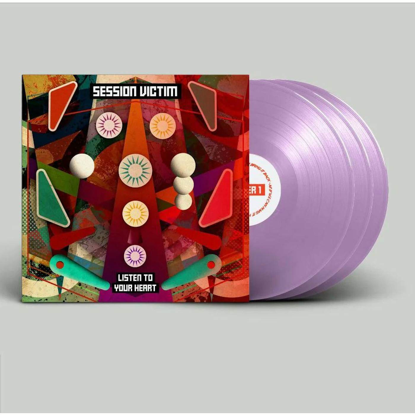 Session Victim Listen To Your Heart (Violet/Limited Edition) Vinyl Record
