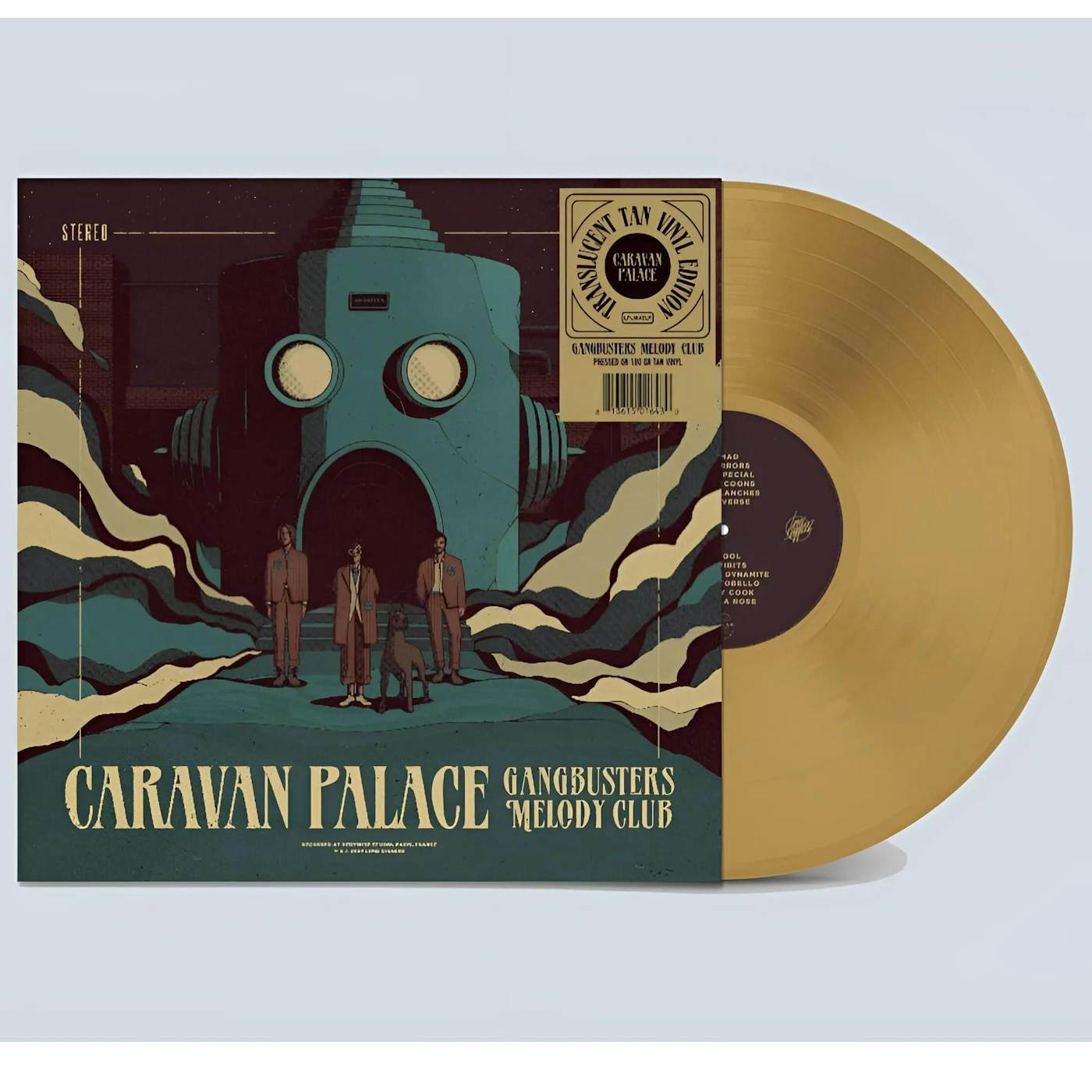 Caravan Palace Gangbusters Melody Club (Translucent Tan, 180 Gram) Vinyl Record
