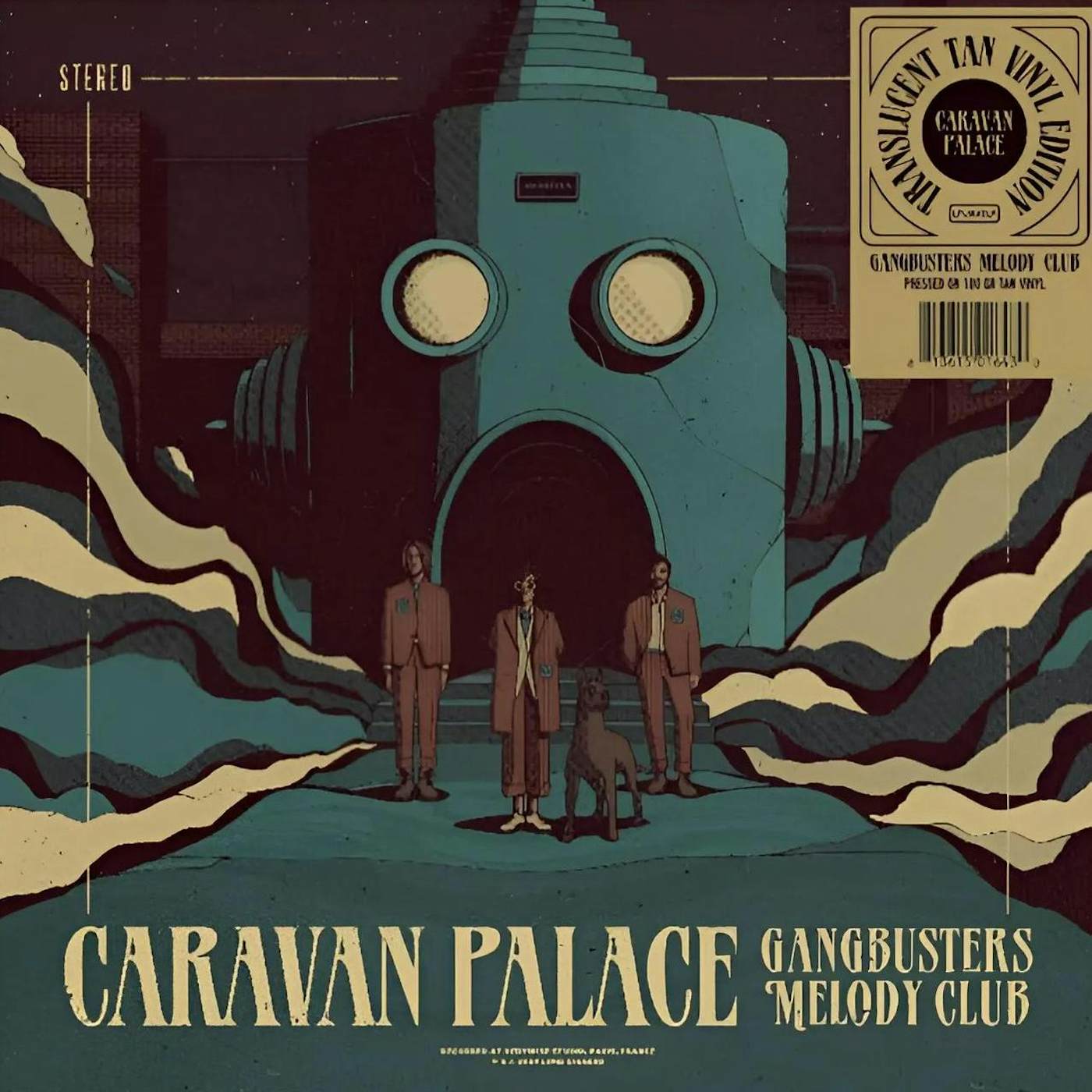 Caravan Palace Gangbusters Melody Club (Translucent Tan, 180 Gram) Vinyl Record