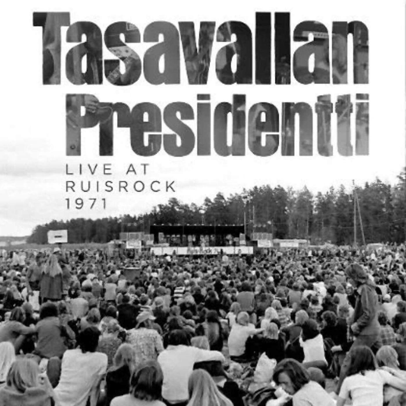 Tasavallan Presidentti Live At Ruisrock 1971 Vinyl Record