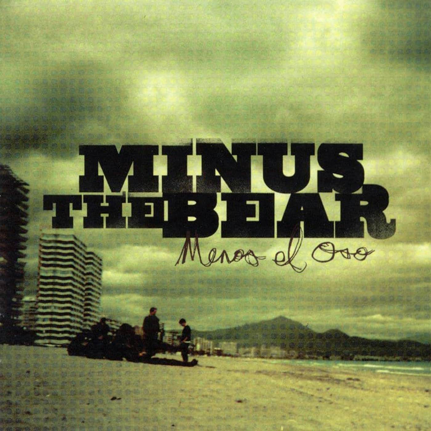 Minus the Bear Menos El Oso - Translucent Green / Half White Vinyl Record