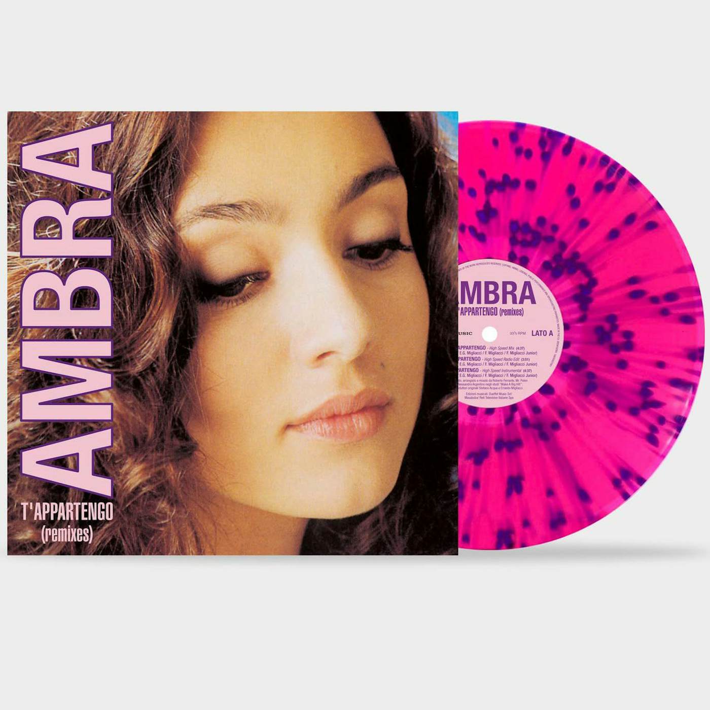 AmbrA T'appartengo (Remix) Vinyl Record