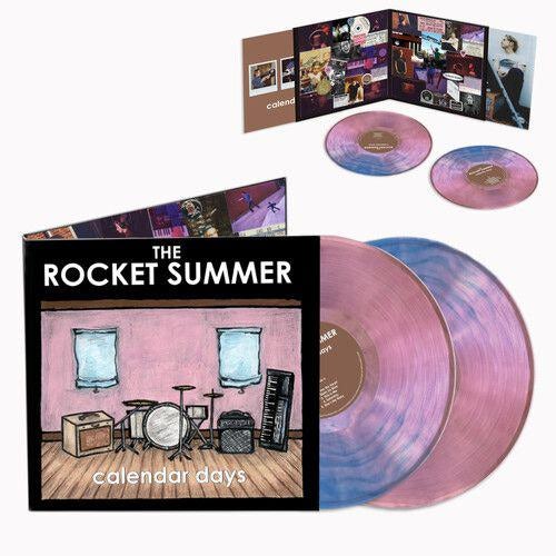 the-rocket-summer-calendar-days-2lp-blue-pink-180-gram-vinyl-record