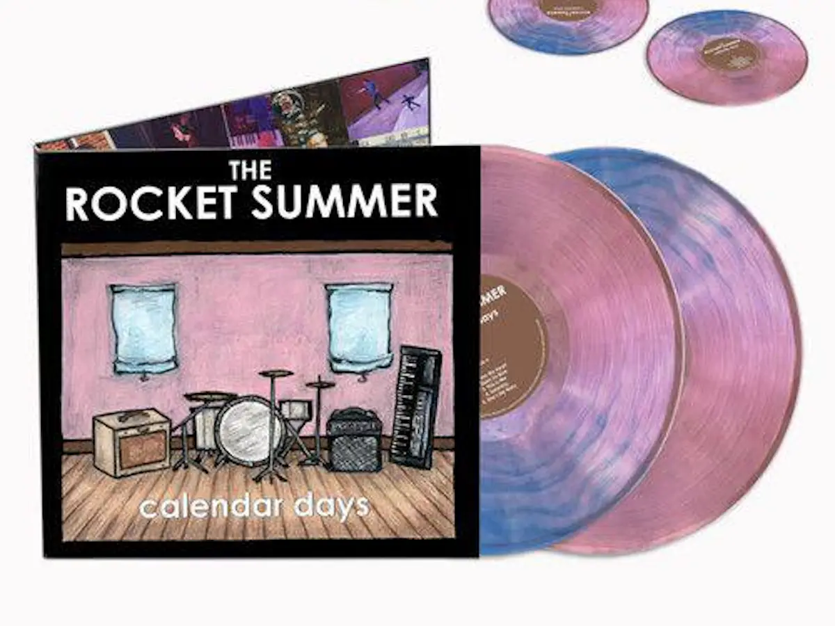The Rocket Summer Calendar Days (2LP/Blue, Pink/180 Gram) Vinyl Record the-rocket-summer-calendar-days-2lp-blue-pink-180-gram-vinyl-record