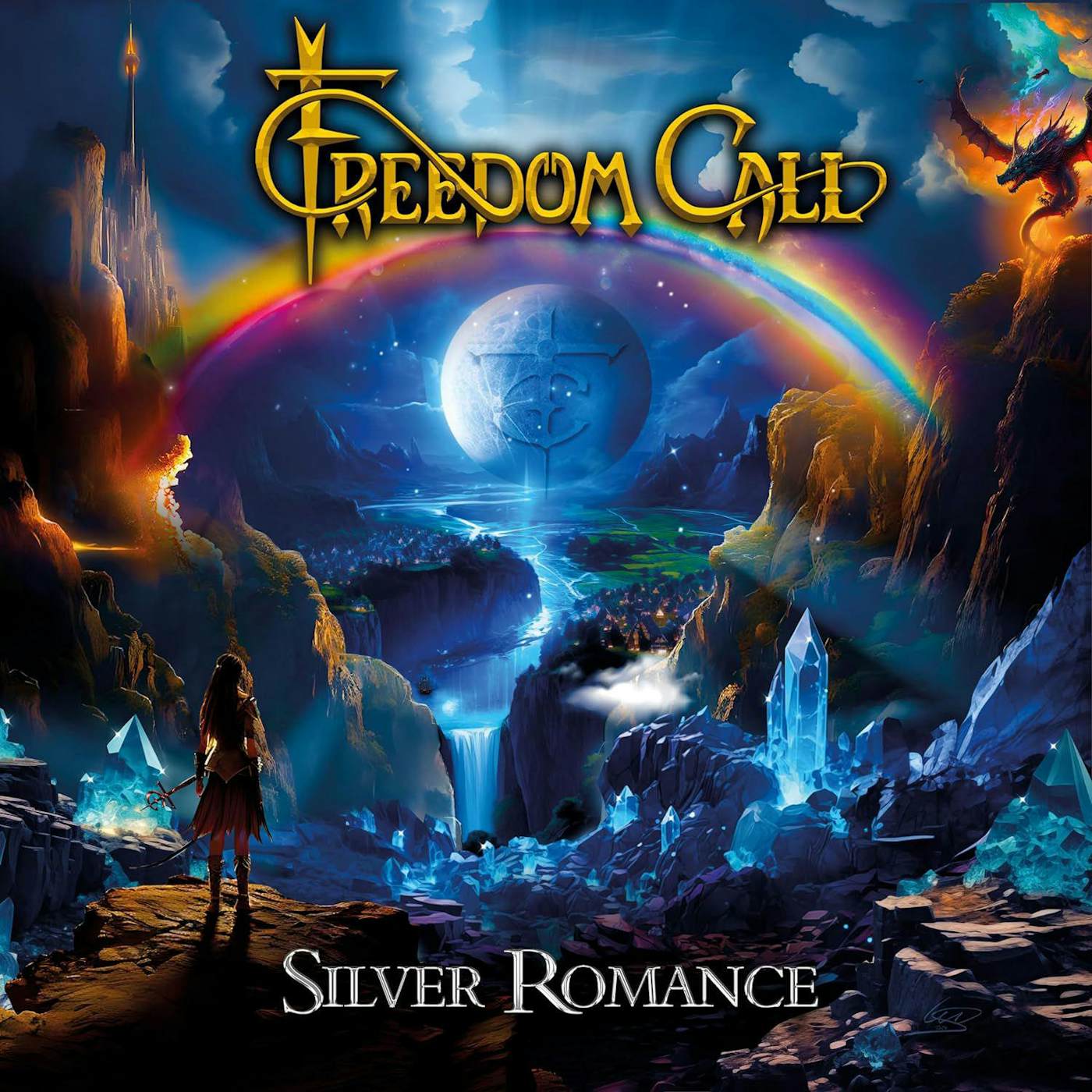 Freedom Call Silver Romance  (OFGV) Vinyl Record - Gatefold Sleeve
