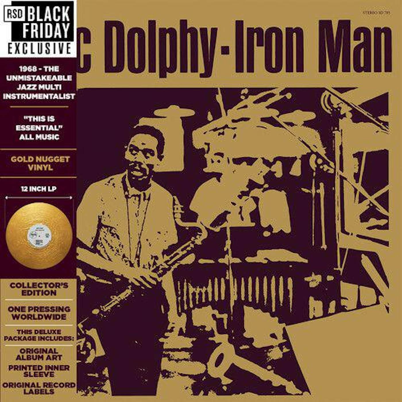 Eric Dolphy Iron Man Vinyl Record
