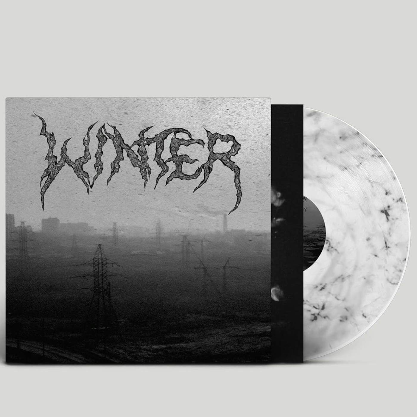 Winter Live In Brooklyn NY (White / Black Marble) Vinyl Record