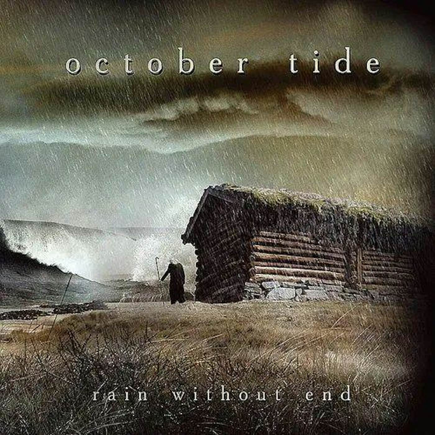 October Tide Rain Without End - Light Blue Vinyl Record