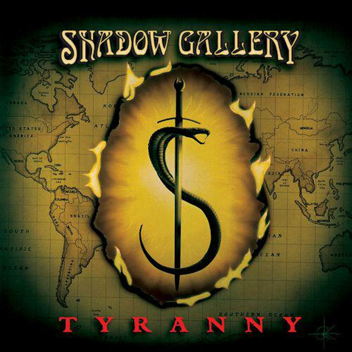 Shadow Gallery Tyranny (2LP/Green) Vinyl Record
