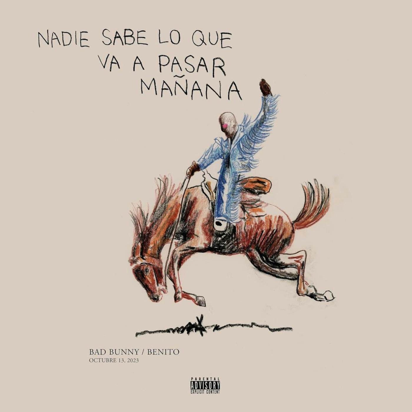 Bad Bunny Nadie Sabe Lo Que Va A Pasar Manana (2LP) Vinyl Record