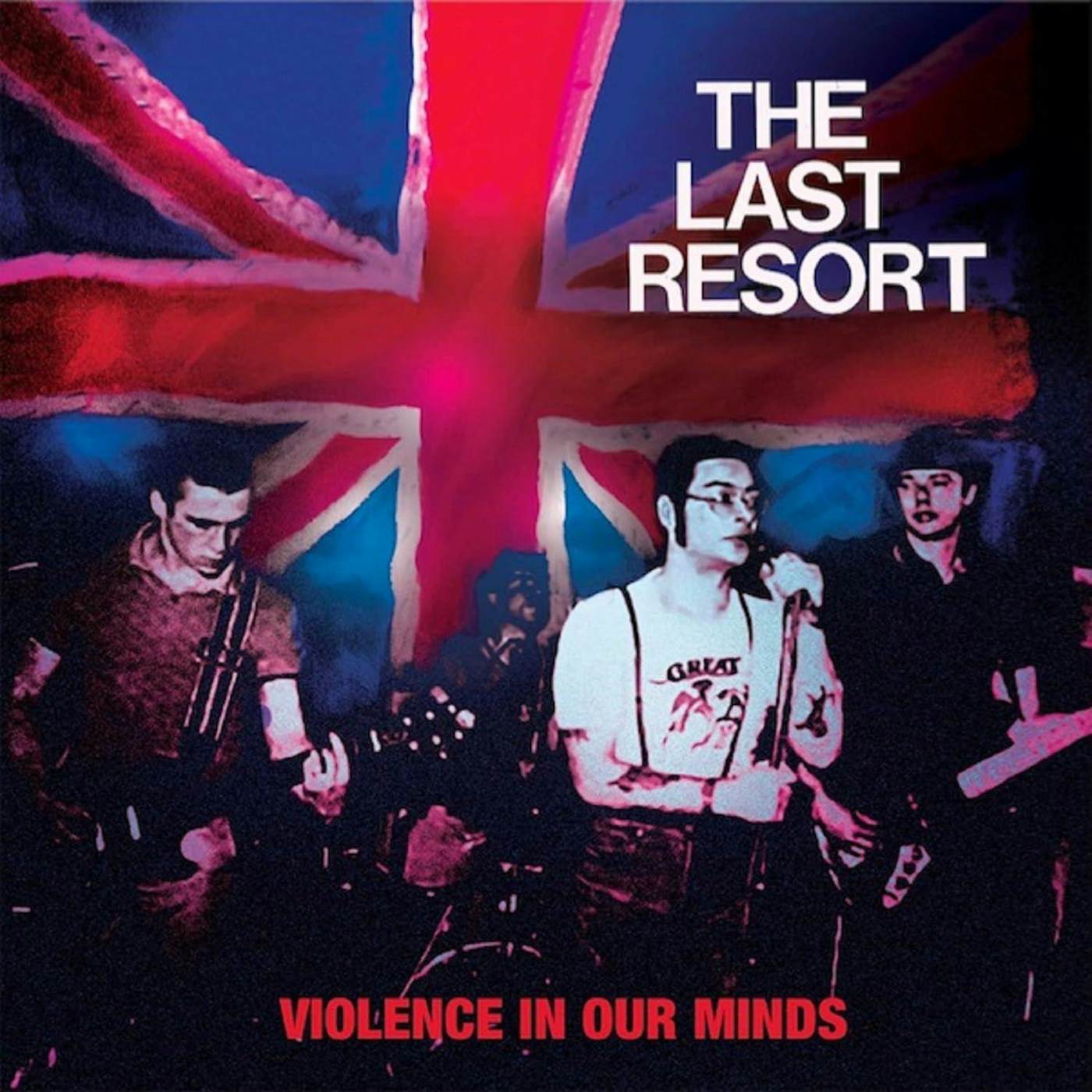 Last Resort Violence In Our Minds (7"/White) Vinyl Record