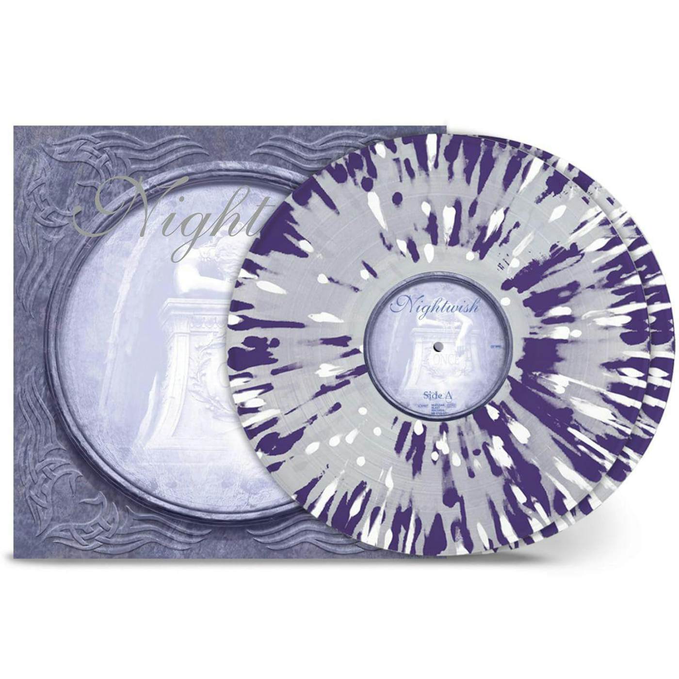 Nightwish Once (20th Anniv./2LP/Clear, White, Purple Splatter) Vinyl Record