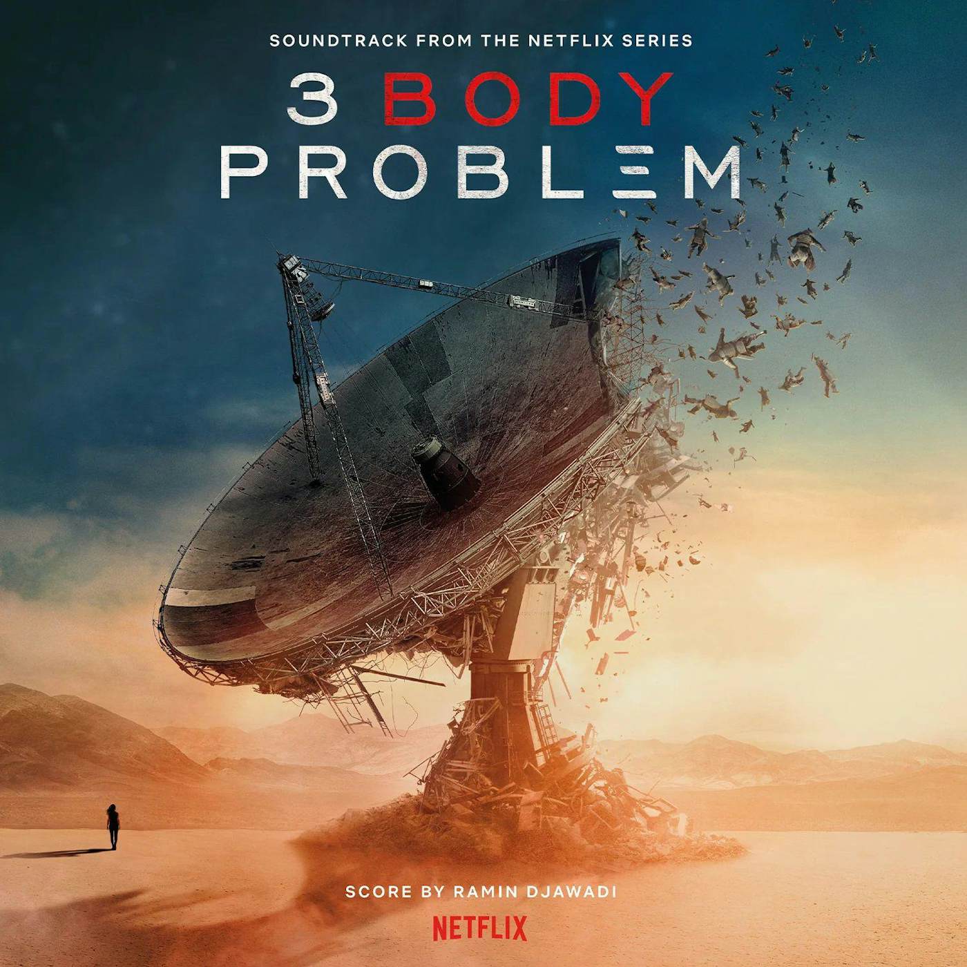 Ramin Djawadi 3 BODY PROBLEM - Original Soundtrack (SLV) (2LP/Silver/180 Gram Pressing) Vinyl Record
