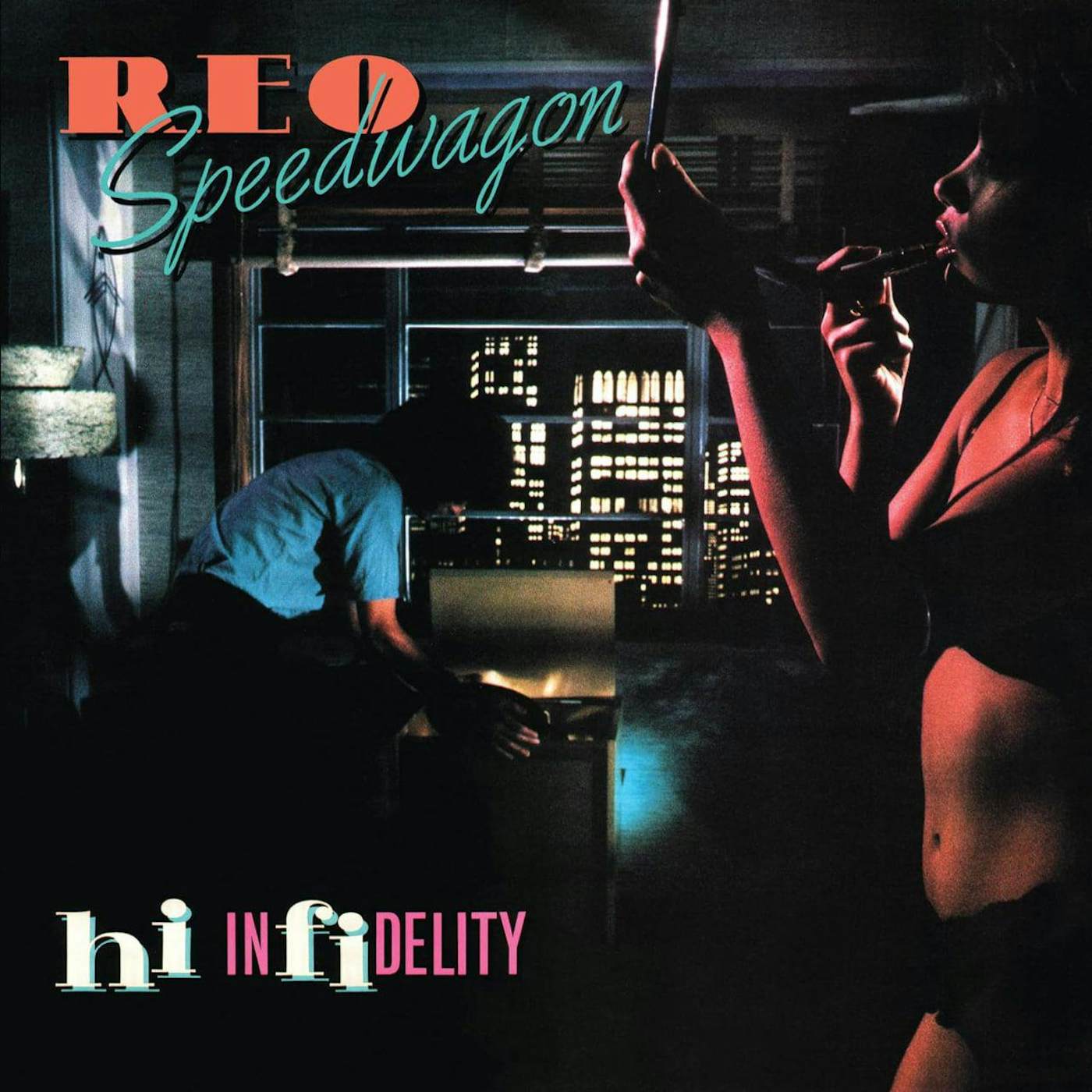 REO Speedwagon Hi Infidelity (Sea Glass) Vinyl Record