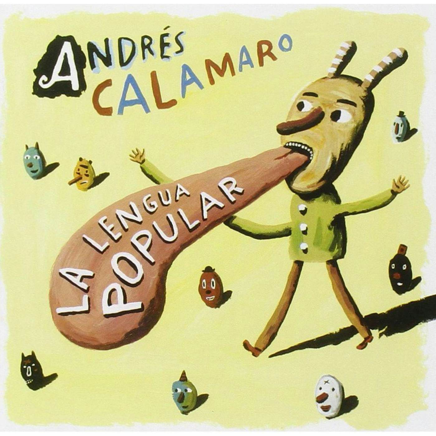 Andrés Calamaro LA LENGUA POPULAR Vinyl Record